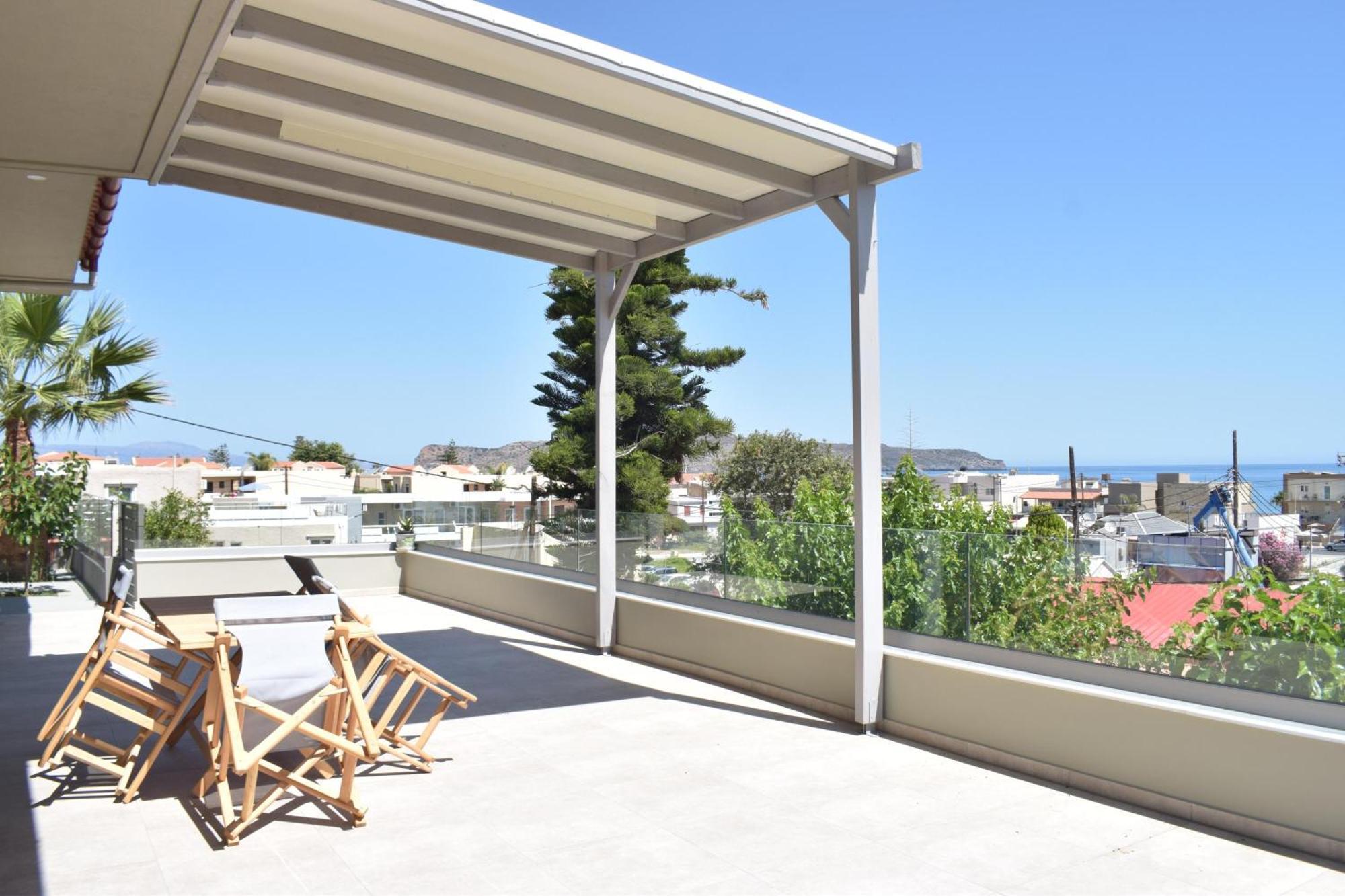 Romantic Corner Maisonette Houses Stalós 외부 사진
