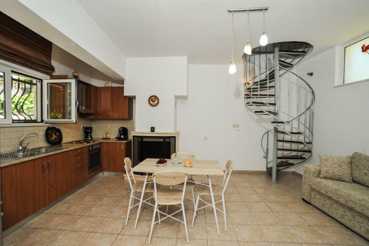 Romantic Corner Maisonette Houses Stalós 외부 사진